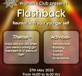 IAS Womens Club – Flashback